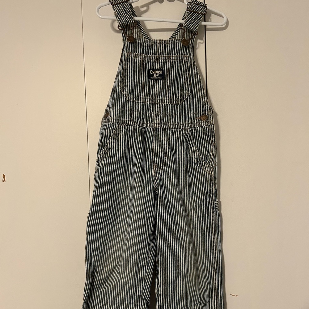 OshKosh B'gosh Blue Denim Overalls Relaxed Fit